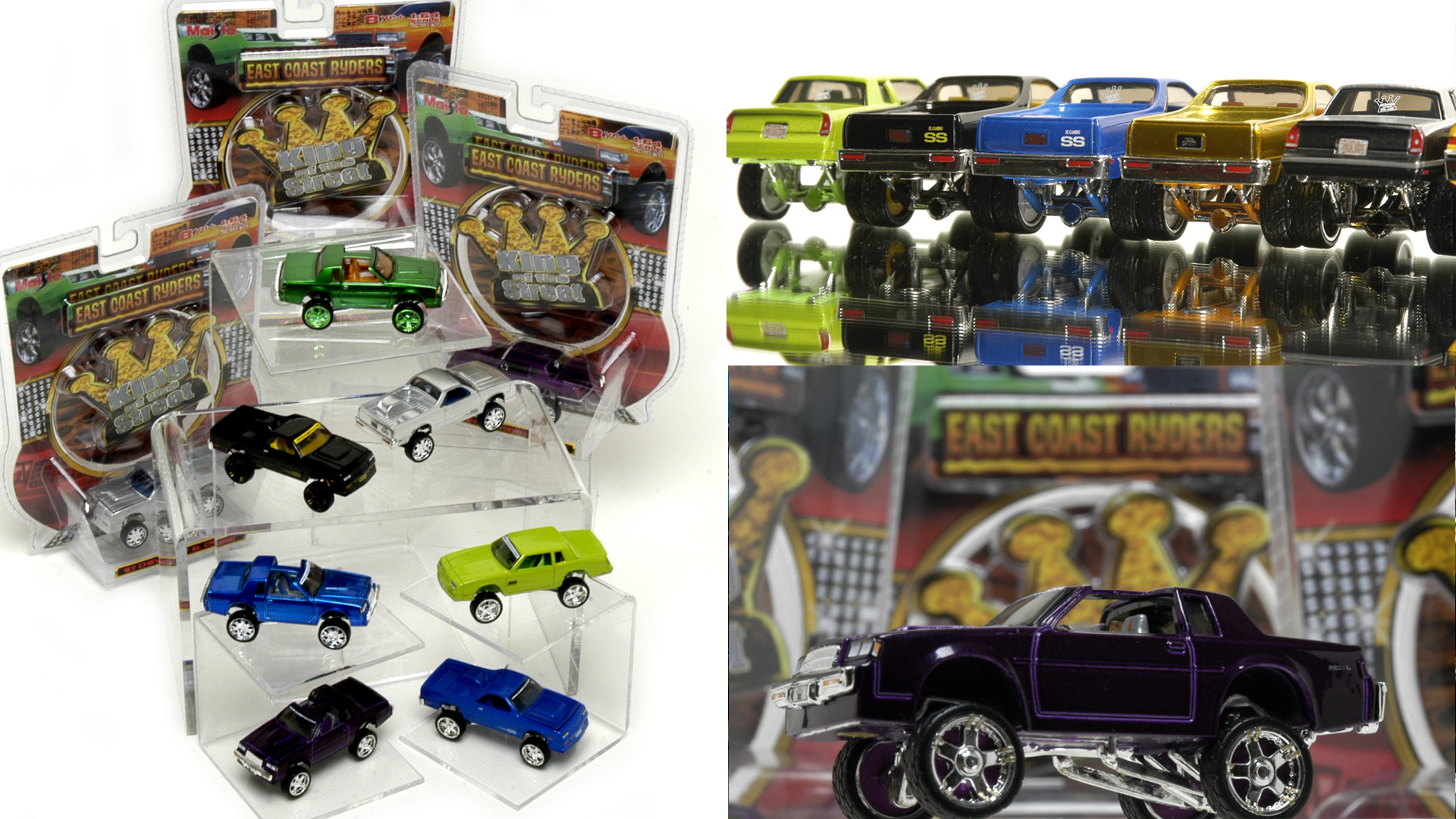 Maisto Diecast Toy Cars East Coast Ryders